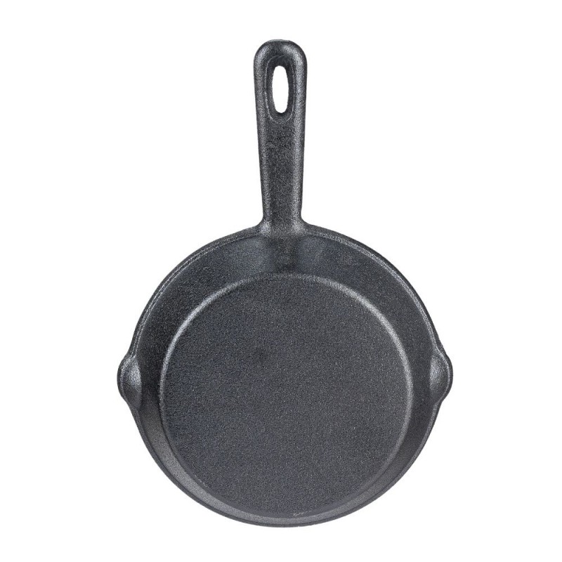 Gjutjärnspanna kompakt stekpanna, Ф16 | Gjutjärnspanna grill | Gjutjärnspanna |