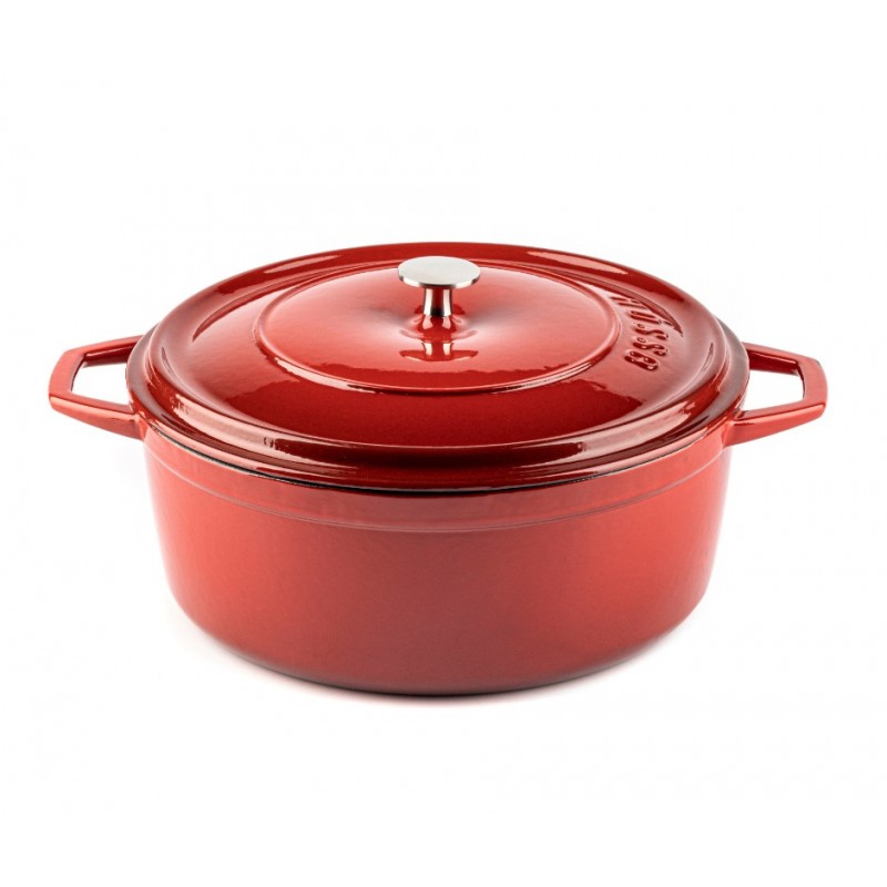 Djup gjutjärnsgryta Solagio, Rubin, Ф28 - 