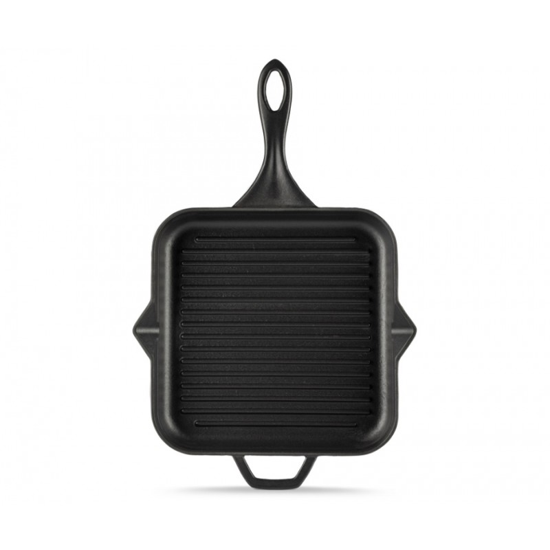 Emaljerad gjutjärnspanna grill Solagio, Black Onyx, 28x28cm - 